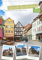 Altstadt Quedlinburg (Wandkalender 2024 DIN A4 hoch)