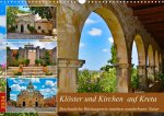 Klöster und Kirchen auf Kreta (Wandkalender 2024 DIN A3 quer)