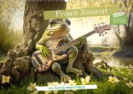 Frosch Konzert (Wandkalender 2024 DIN A2 quer)