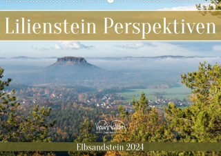 Lilienstein Perspektiven - Elbsandstein (Wandkalender 2024 DIN A2 quer)