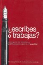 ¿Escribes o trabajas?