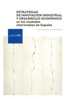ESTRATEGIAS DE INNOVACION INDUSTRIAL Y DESARROLLO ECONOMICO EN LAS CIUDADES INTERMEDIAS DE ESPAÑA