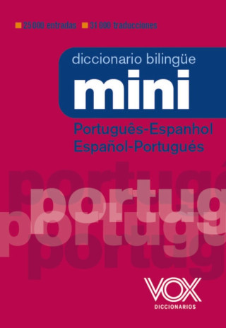 DICCIONARIO MINI PORTUGUES ESPANHOL ESPAÑOL PORTUGUES