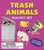 Trash Animals Magnet Set: Live Free, Eat Trash!