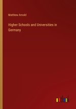 Higher Schools and Universities in Germany