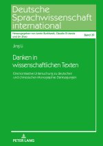 Danken in wissenschaftlichen Texten