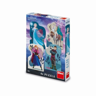 Puzzle 4x54 Frozen Pďż˝ďż˝telstvďż˝
