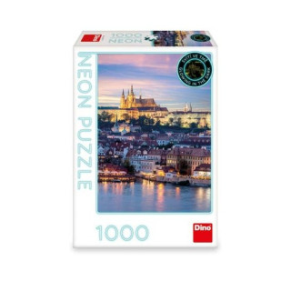 Puzzle 1000 Hradďż˝any neon