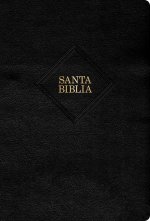 Rvr 1960 Biblia Letra Grande Tama?o Manual, Negro, Piel Fabricada Con Índice (Edición 2023)