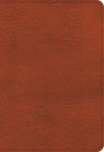 KJV Large Print Compact Reference Bible, Burnt Sienna Leathertouch