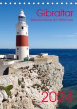 Gibraltar - Britische Kolonie am Mittelmeer (Tischkalender 2024 DIN A5 hoch)