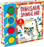 Dinosaur Sponge Art: With 4 Sponge Tools and 4 Jars of Paint