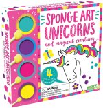 Unicorn Sponge Art: With 4 Sponge Tools and 4 Jars of Paint