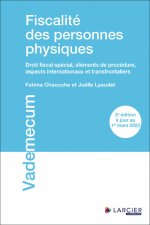 Fiscalité des personnes physiques - Droit fiscal spécial, éléments de procédure, aspects internation