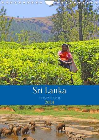 Sri Lanka - Terminplaner (Wandkalender 2024 DIN A4 hoch)