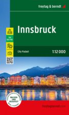 Innsbruck, Stadtplan 1:12.000, freytag & berndt