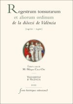 REGESTRUM TONSURARUM ET ALIORUM ORDINUM DE LA DIOCESI DE VAL
