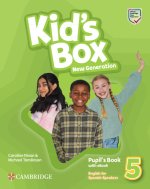 Kid's Box New Generation Level 5 Pupil's Book with eBook English for Spanish Speakers
