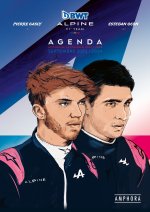 Agenda Alpine illustré septembre 2023 - septembre 2024