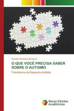 O QUE VOC? PRECISA SABER SOBRE O AUTISMO