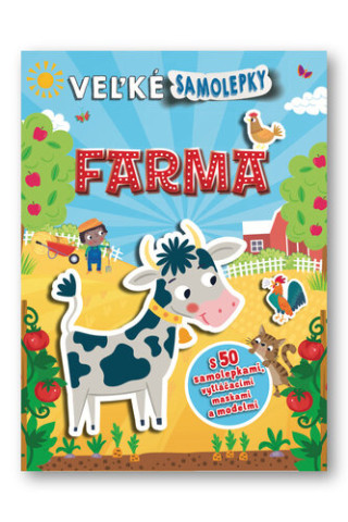 Veďż˝kďż˝ samolepky Farma
