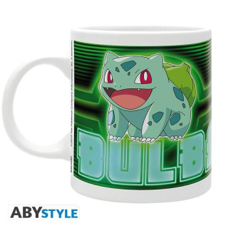 Pokémon keramický hrnek 320 ml - Bulbasaur Neon