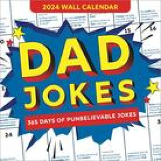 2024 Dad Jokes Wall Calendar
