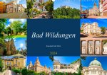 Bad Wildungen, Kurstadt mit Herz (Wandkalender 2024 DIN A2 quer)
