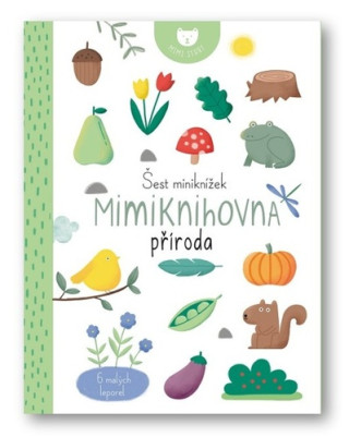 6 miniknížek - Mimiknihovna příroda