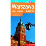 Warszawa. Plan miasta. Plastik. Mapa 1:26 0000