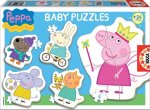 Baby puzzle Prasátko Peppa 5v1