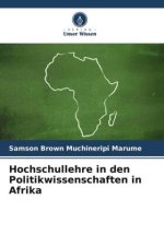 Hochschullehre in den Politikwissenschaften in Afrika