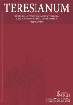 Teresianum. Rivista della Pontificia Facoltà Teologica e del Pontificio Istituto di Spiritualità «Teresianum»