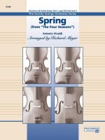 Spring: (From the Four Seasons), Conductor Score