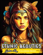 Ethnic Beauties Coloring Book