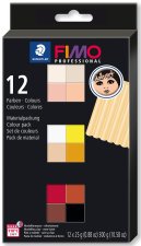 FIMO sada professional 12 barev x 25 g - doll art