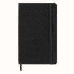 Moleskine 18 Monate Tageskalender 2023/2024, L/A5, 1 Tag = 1 Seite, Hard Cover, Schwarz