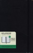 Moleskine Undatierter Wochen Notizkalender, Large/A5, 1 Wo = 1 Seite, Rechts Linierte Seite, Fester Einband, Schwarz