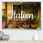 Italien - Romantische Städte und endlose Küsten. (Premium, hochwertiger DIN A2 Wandkalender 2024, Kunstdruck in Hochglanz)