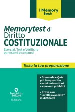 Memorytest di diritto costituzionale. Esercizi, test e verifiche per esami e concorsi