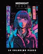 Midnight Tokyo (Coloring Book)