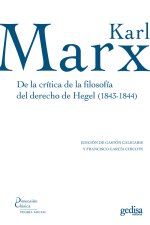 DE LA CRITICA DE LA FILOSOFIA DEL DERECHO DE HEGEL (1843-184