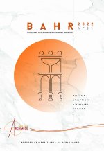 Bulletin analytique d’histoire romaine