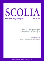 Continuum linguistique et diachronie du français