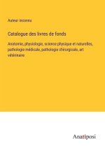 Catalogue des livres de fonds
