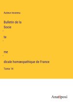 Bulletin de la Socie?te? me?dicale hom?opathique de France