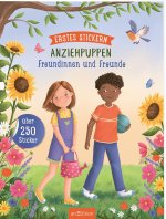 Erstes Stickern Anziehpuppen Freundinnen und Freunde