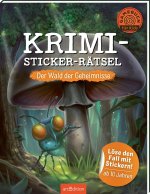 Krimi-Stickerrätsel  -  Der Wald der Geheimnisse
