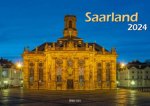 Saarland 2024 Bildkalender A3 quer Spiralbindung