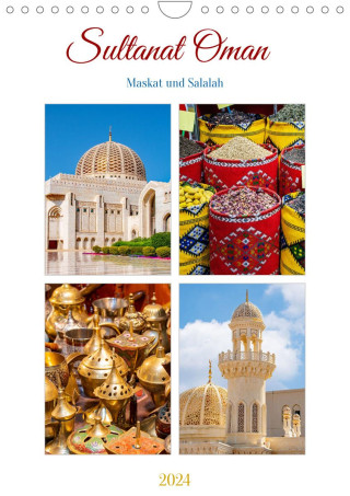 Sultanat Oman - Maskat und Salalah (Wandkalender 2024 DIN A4 hoch)